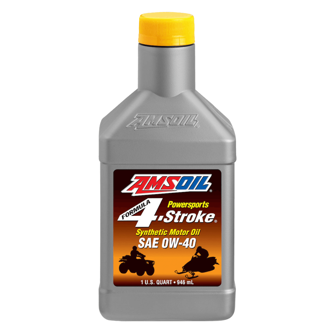 Amsoil Aceite de Motor Sintético AMSOIL Formula 4-Stroke® Powersports 0W-40 1 Cuarto - 946 ml.