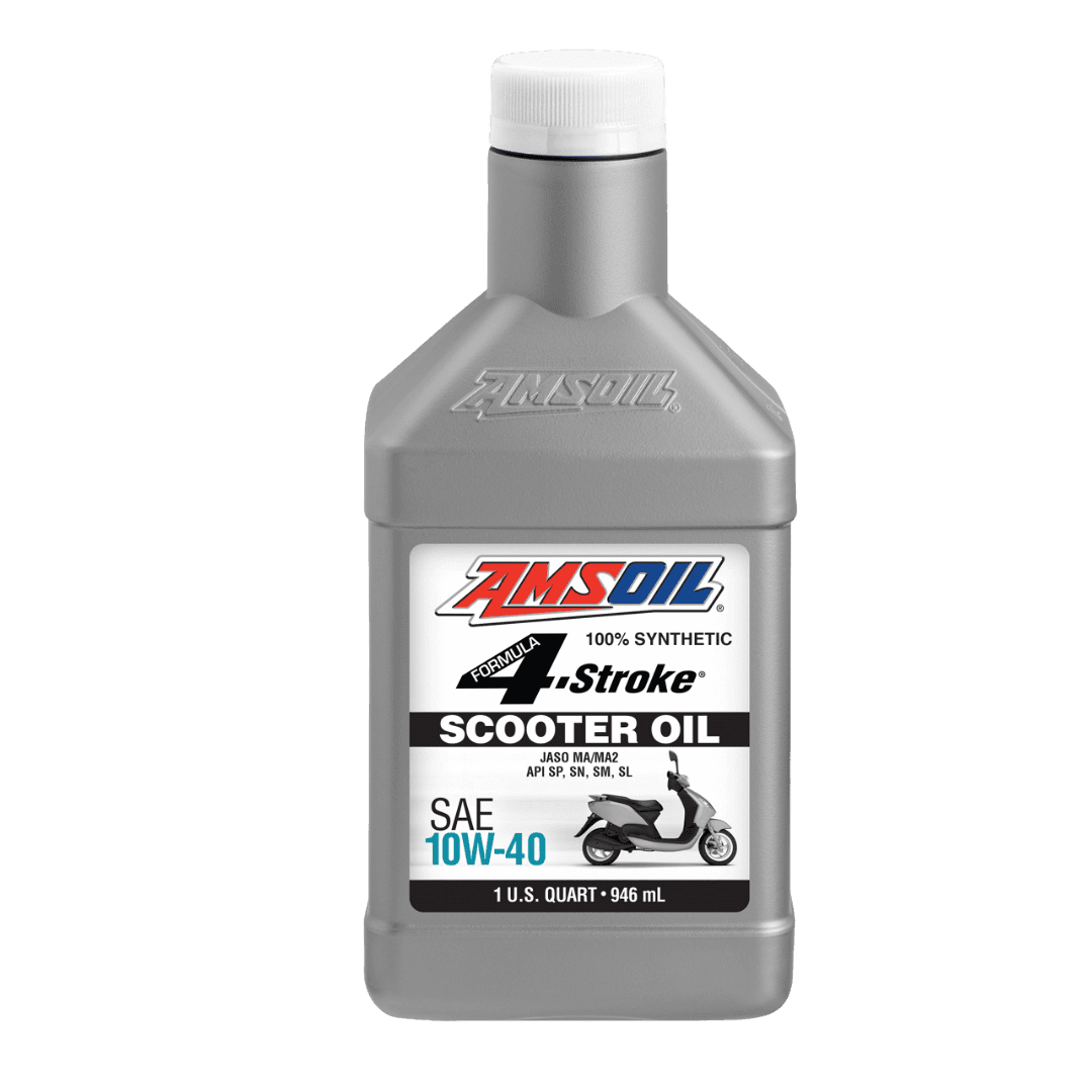 Amsoil Aceite para Scooter 100 % Sintético AMSOIL Formula 4-Stroke® 1 Cuarto - 946 ml.