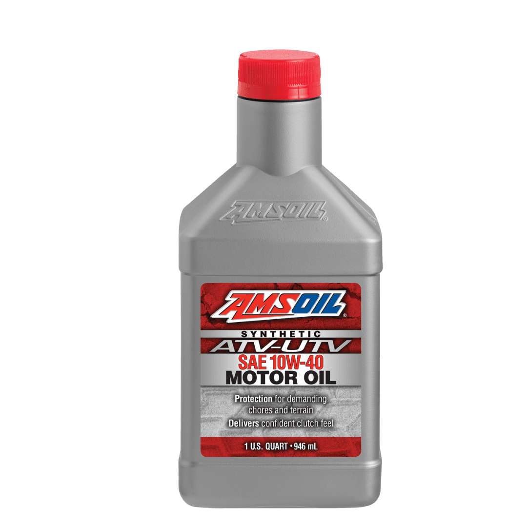 Amsoil Aceite de Motor 100 % Sintético para ATV/UTV AMSOIL 10W-40 1 Cuarto - 946 ml.